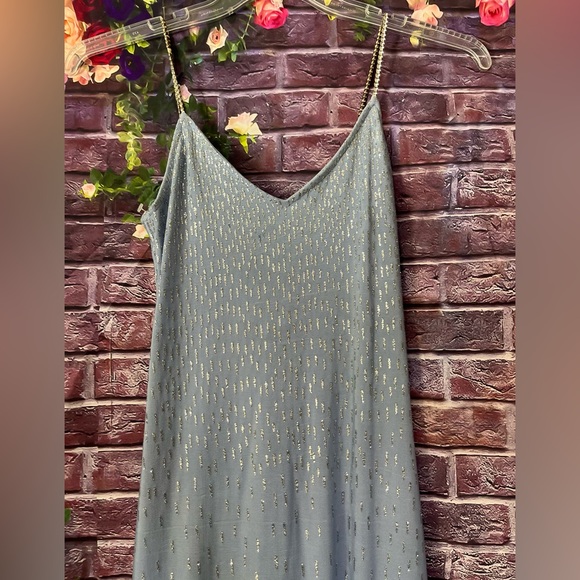 Glitter Drop Dress with Crystal Straps - Picture 5 of 8